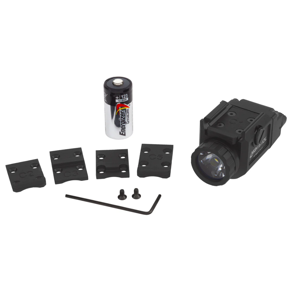 Compact Weapon-Mounted Light