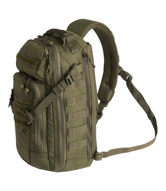 תיק צד Crosshatch Sling Pack 19 ליטר - ירוק זית