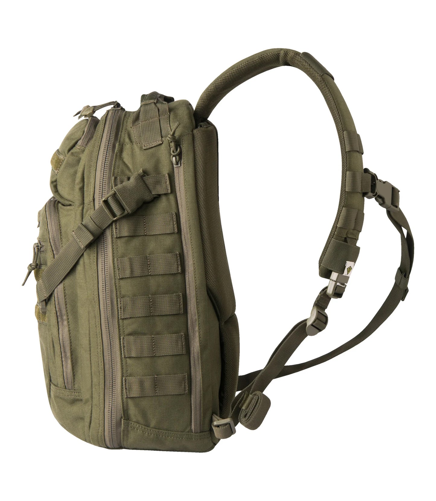 תיק צד Crosshatch Sling Pack 19 ליטר - ירוק זית