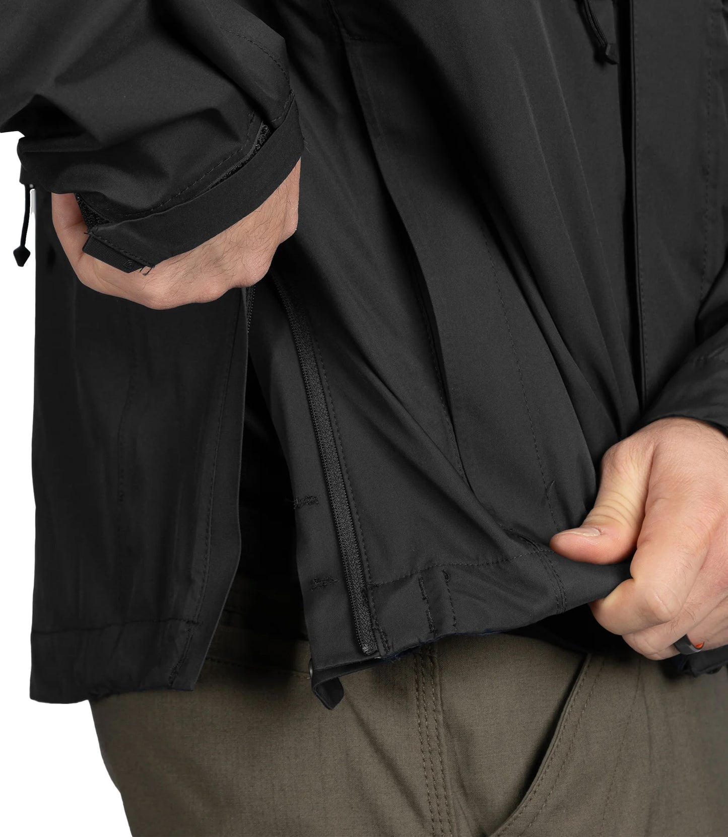 מעיל Tactix Parka Shell לגברים - שחור