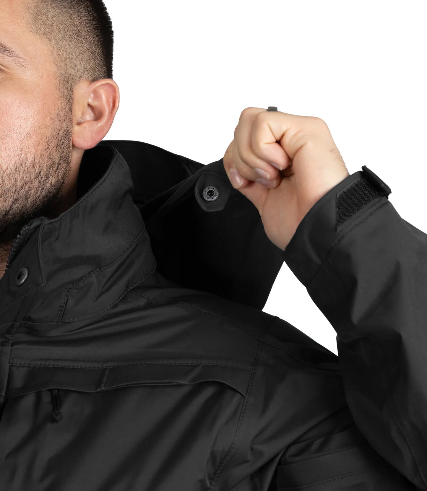 מעיל Tactix Parka Shell לגברים - שחור
