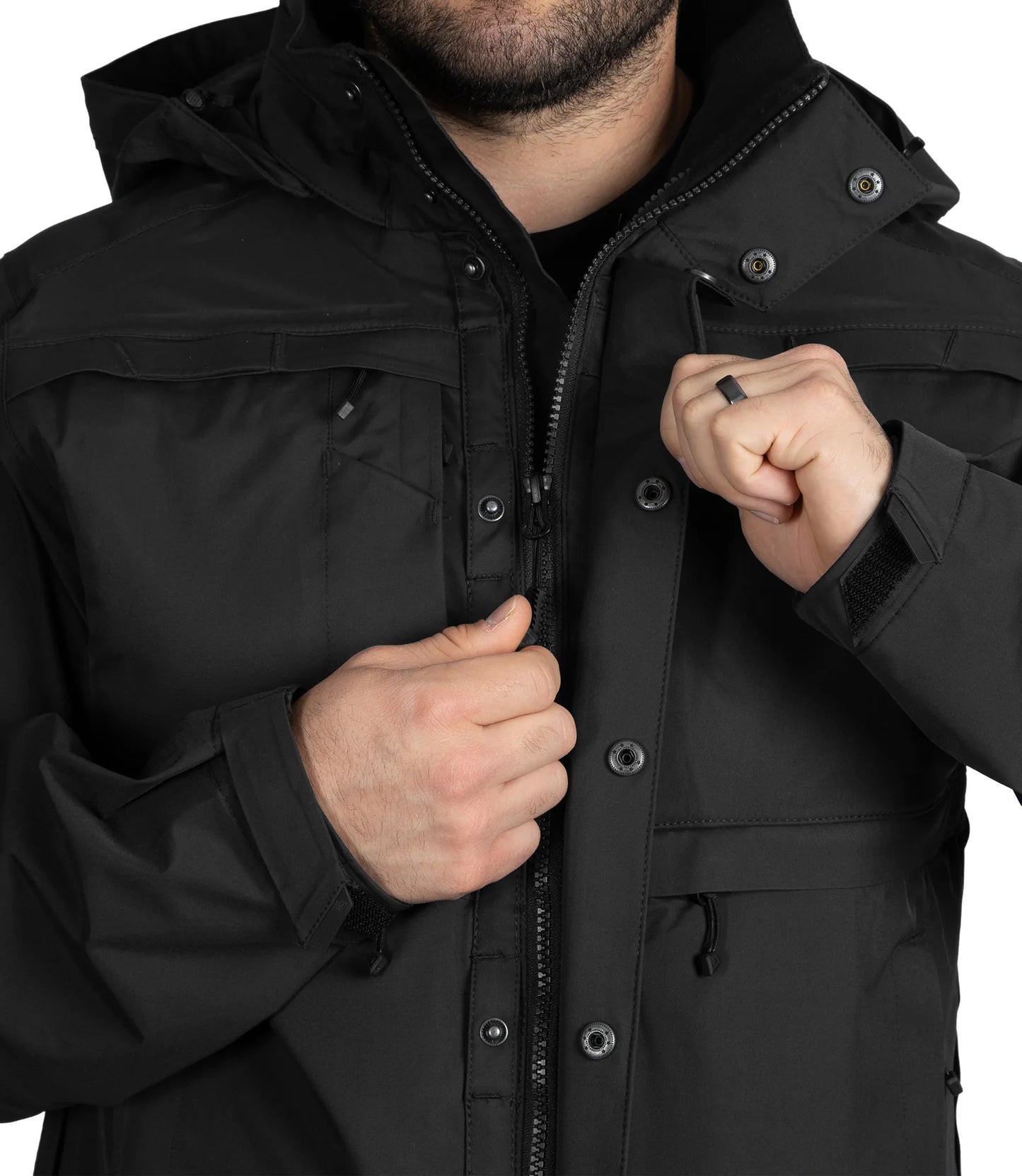 מעיל Tactix Parka Shell לגברים - שחור