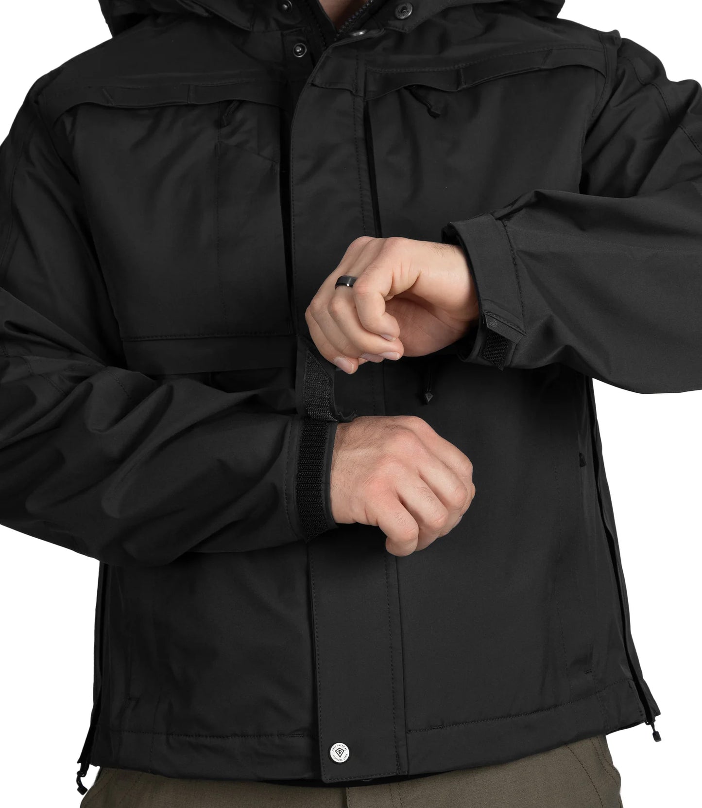 מעיל Tactix Parka Shell לגברים - שחור