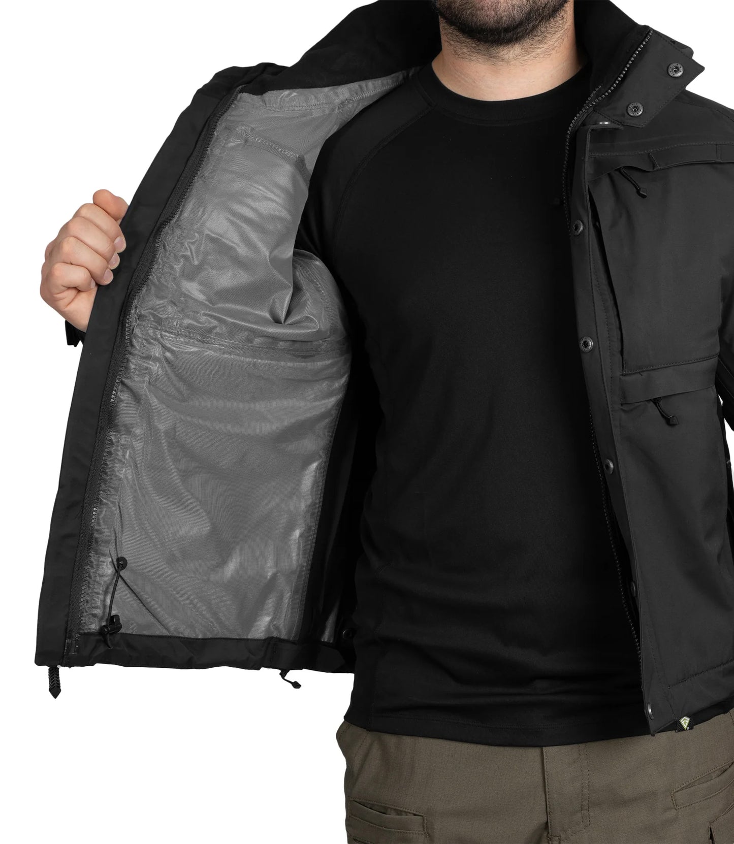 מעיל Tactix Parka Shell לגברים - שחור