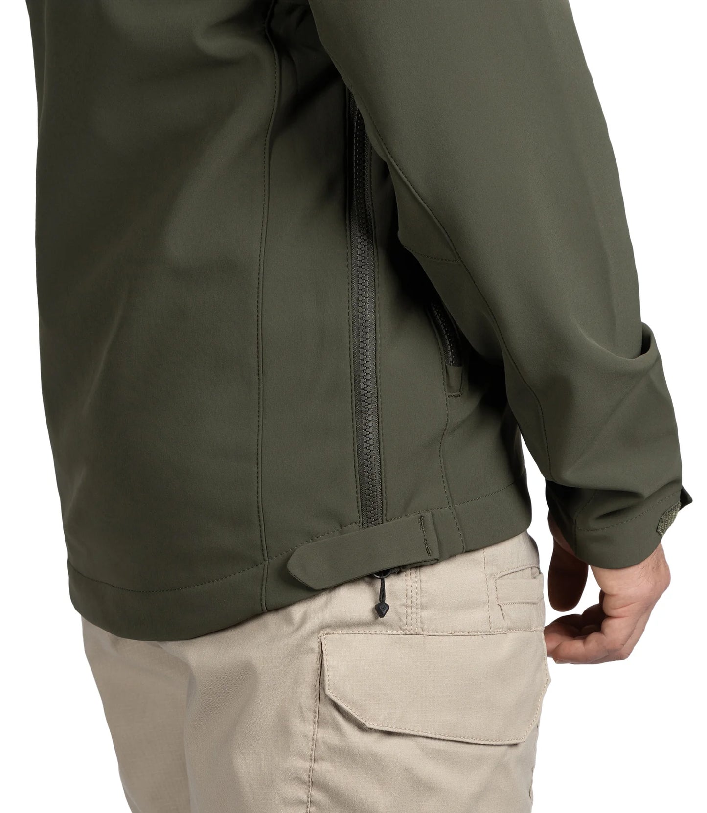 מעיל Tactix Softshell Parka לגברים - ירוק זית