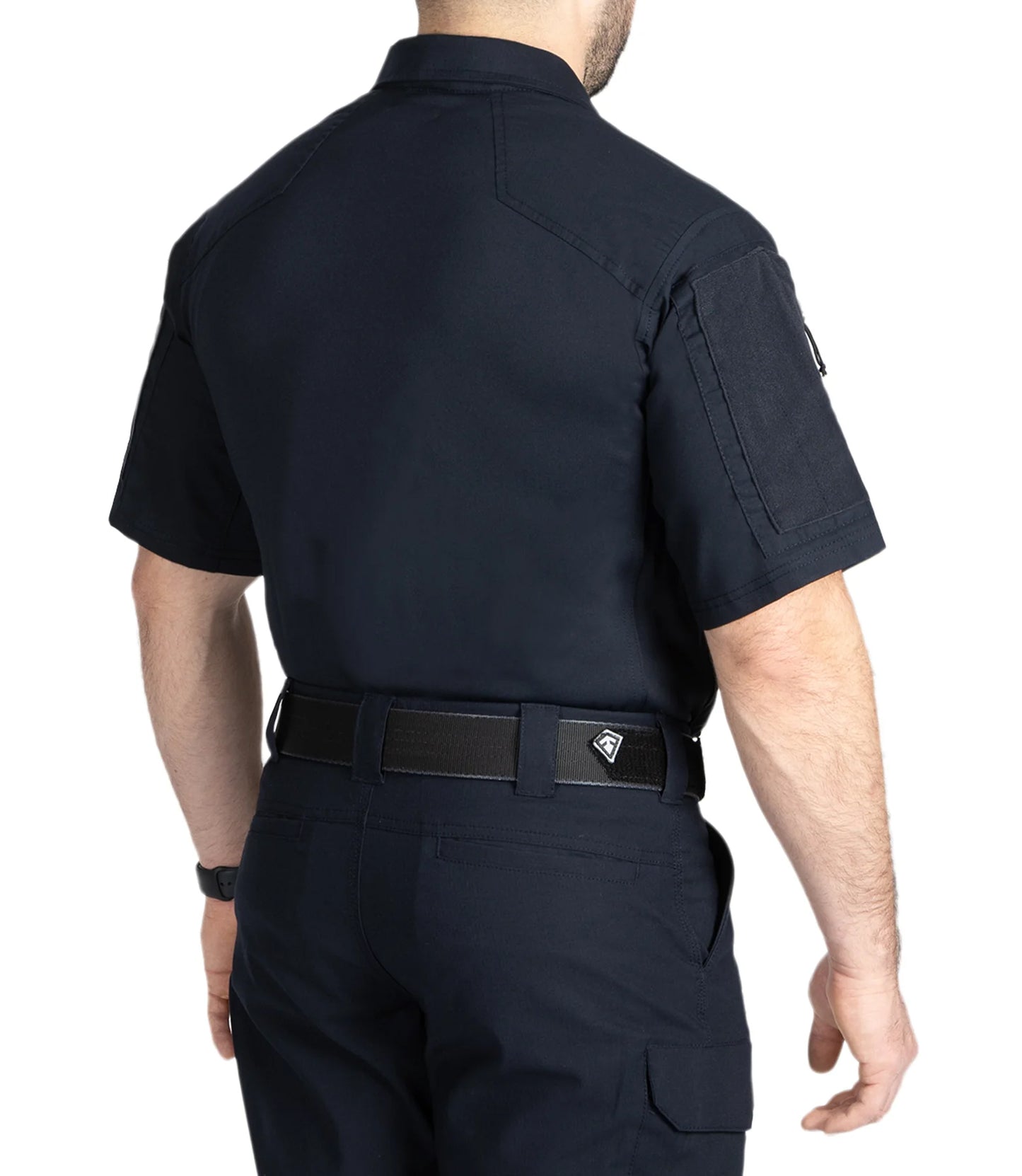 חולצת V2 Responder קצרה לגברים - כחול נייבי
