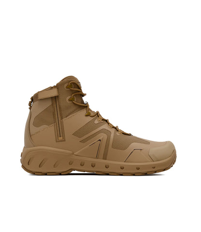 נעליים טקטיות מדגם Men's 5“ AERO-TAC™ Side-Zip Mid חום מדבר