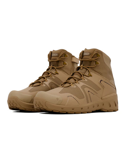 נעליים טקטיות מדגם Men's 5“ AERO-TAC™ Side-Zip Mid חום מדבר