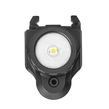 Subcompact Weapon-Mounted Light for Narrow Rail Handguns w/Green Laser