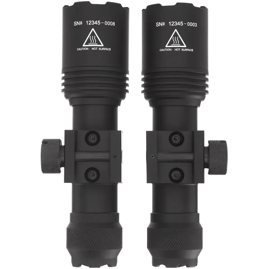 Turbo High Candela Long Gun Light Kit