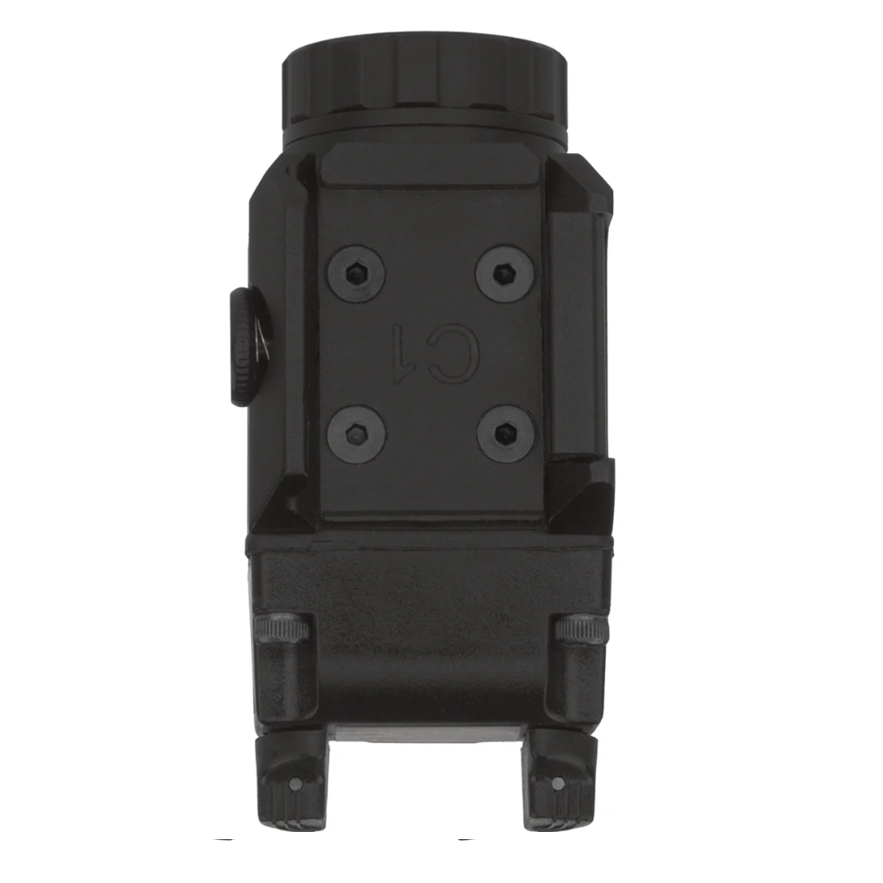 Compact Weapon-Mounted Light w/Green Laser