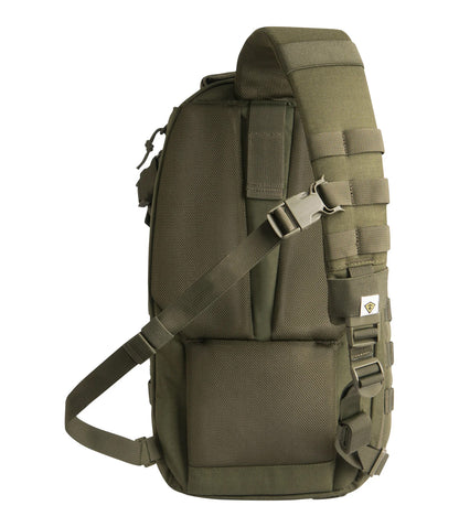 תיק צד Crosshatch Sling Pack 19 ליטר - ירוק זית