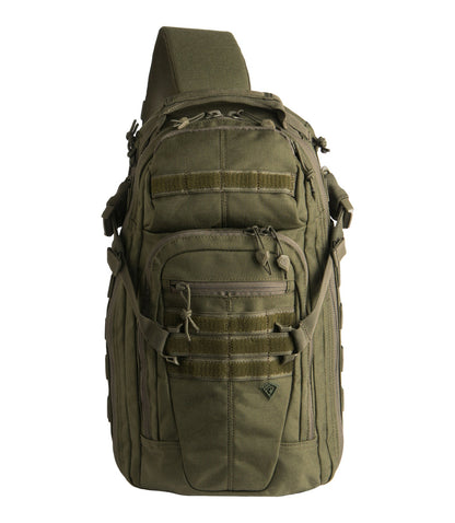 תיק צד Crosshatch Sling Pack 19 ליטר - ירוק זית