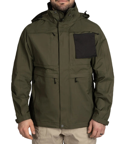 מעיל Tactix Parka Shell לגברים - ירוק זית