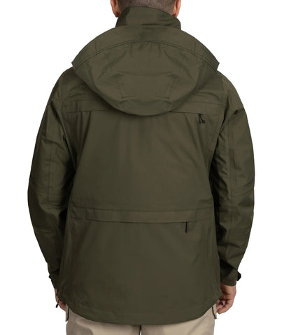 מעיל Tactix Parka Shell לגברים - ירוק זית