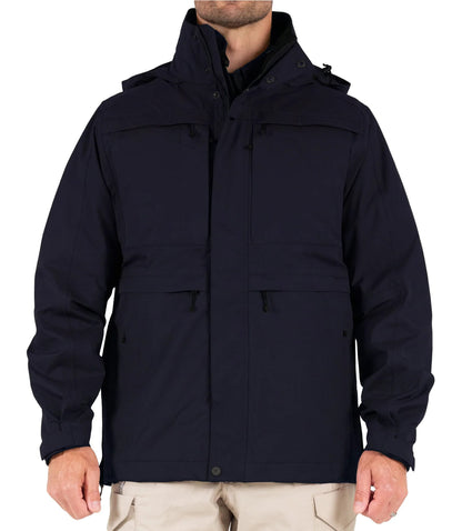 מעיל Tactix Parka Shell לגברים - כחול נייבי