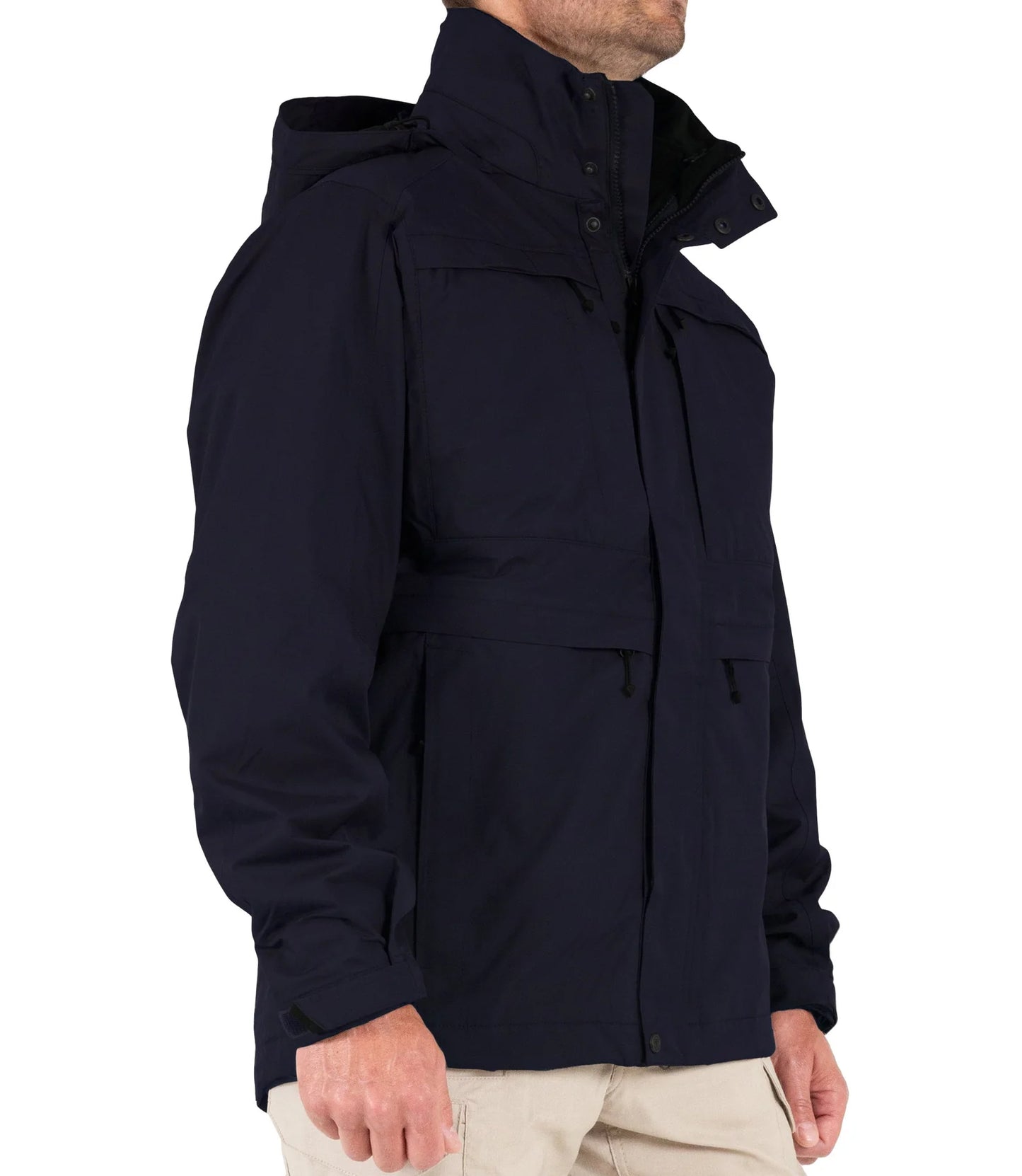 מעיל Tactix Parka Shell לגברים - כחול נייבי