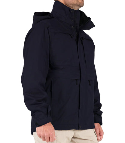 מעיל Tactix Parka Shell לגברים - כחול נייבי