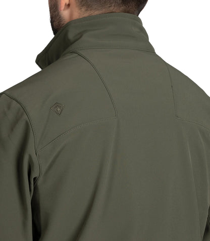 מעיל Tactix Softshell Parka לגברים - ירוק זית