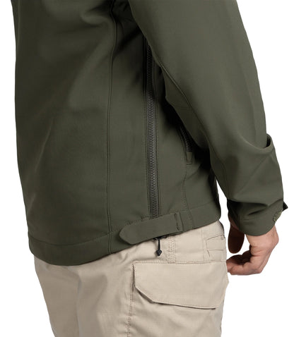 מעיל Tactix Softshell Parka לגברים - ירוק זית